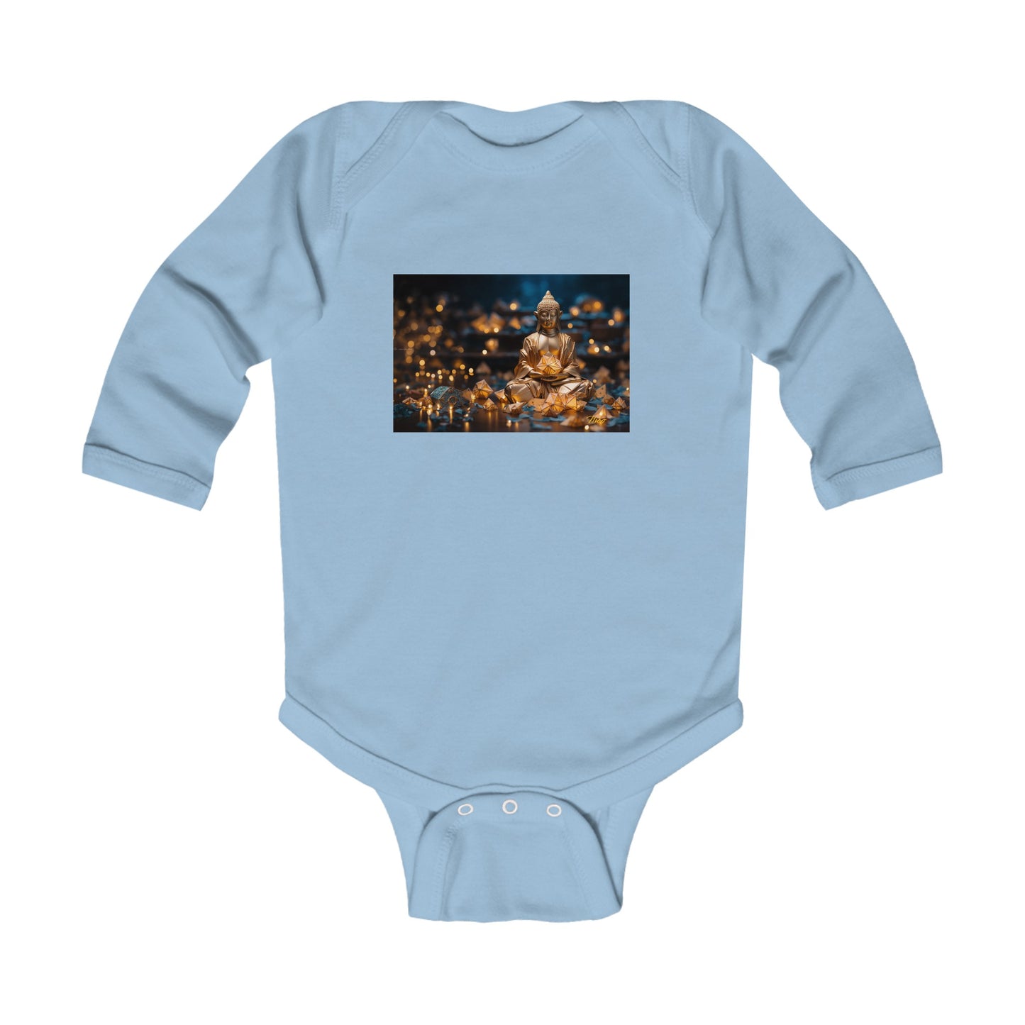 Ascending Buddah Series Print #9 Infant Long Sleeve Bodysuit