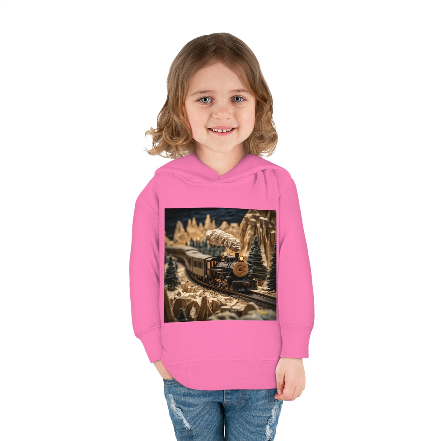 Orient Express Series Print #1 Toddler Pullover Fleece Hoodie