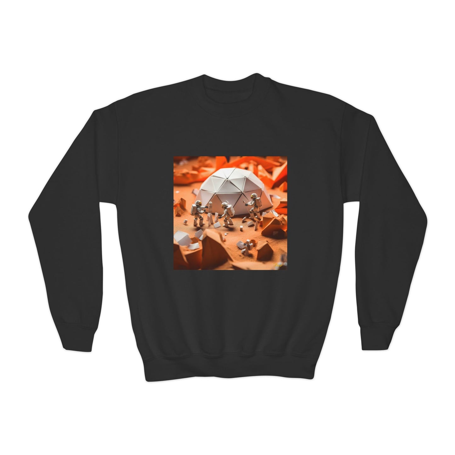 Elons' Dream Series Print #8 Youth Crewneck Sweatshirt