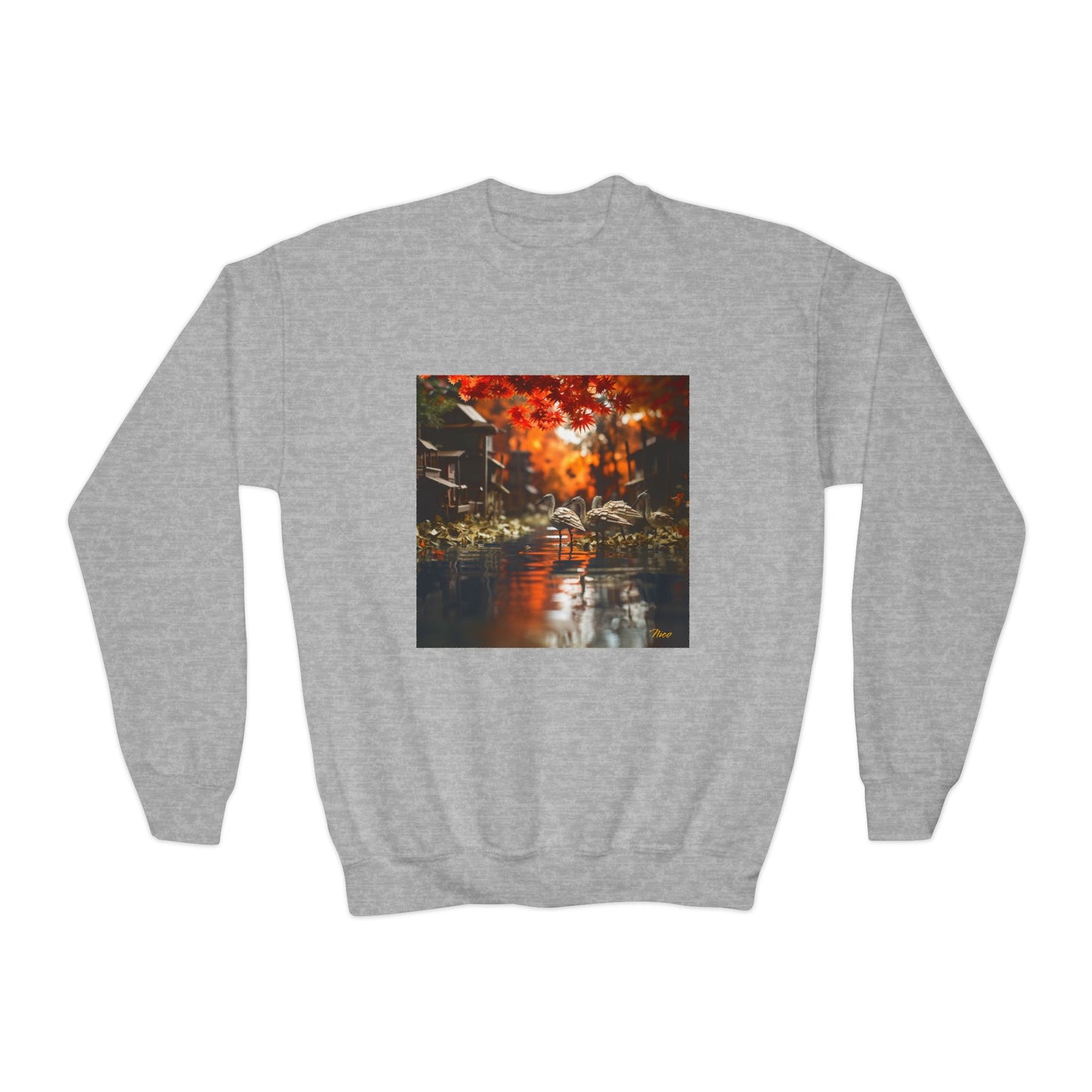 Born On A Bayou Series Print #8 Youth Crewneck Sweatshirt