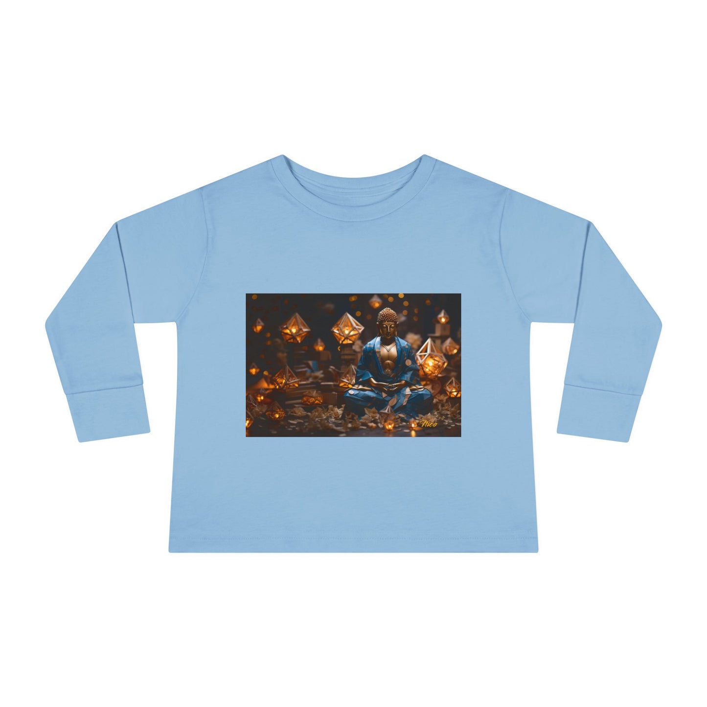 Ascending Buddha Series Print #3 Toddler Long Sleeve Tee