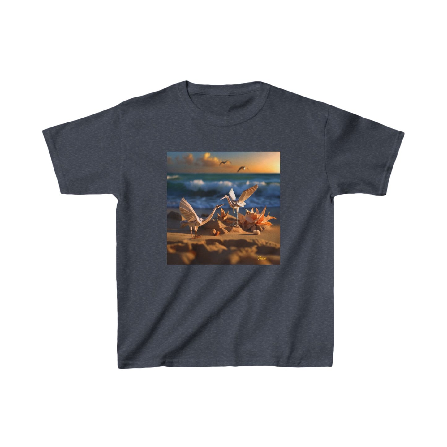 By The Seaside Series Print #3 Kids Heavy Cotton™ Tee