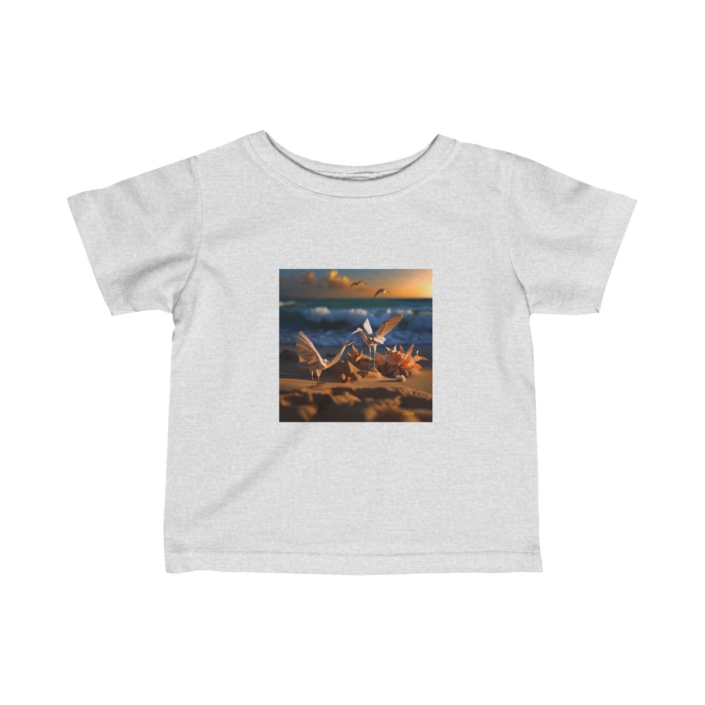 By The Seaside Series Print #3 Infant Fine Jersey Tee