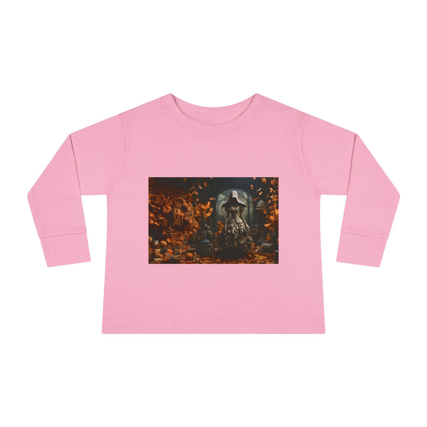 Halloween 2024 Series Print #7 Toddler Long Sleeve Tee