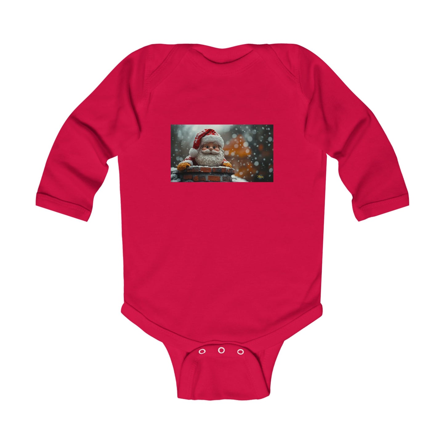 Chirstmas 2024 Series Print #6 Infant Long Sleeve Bodysuit