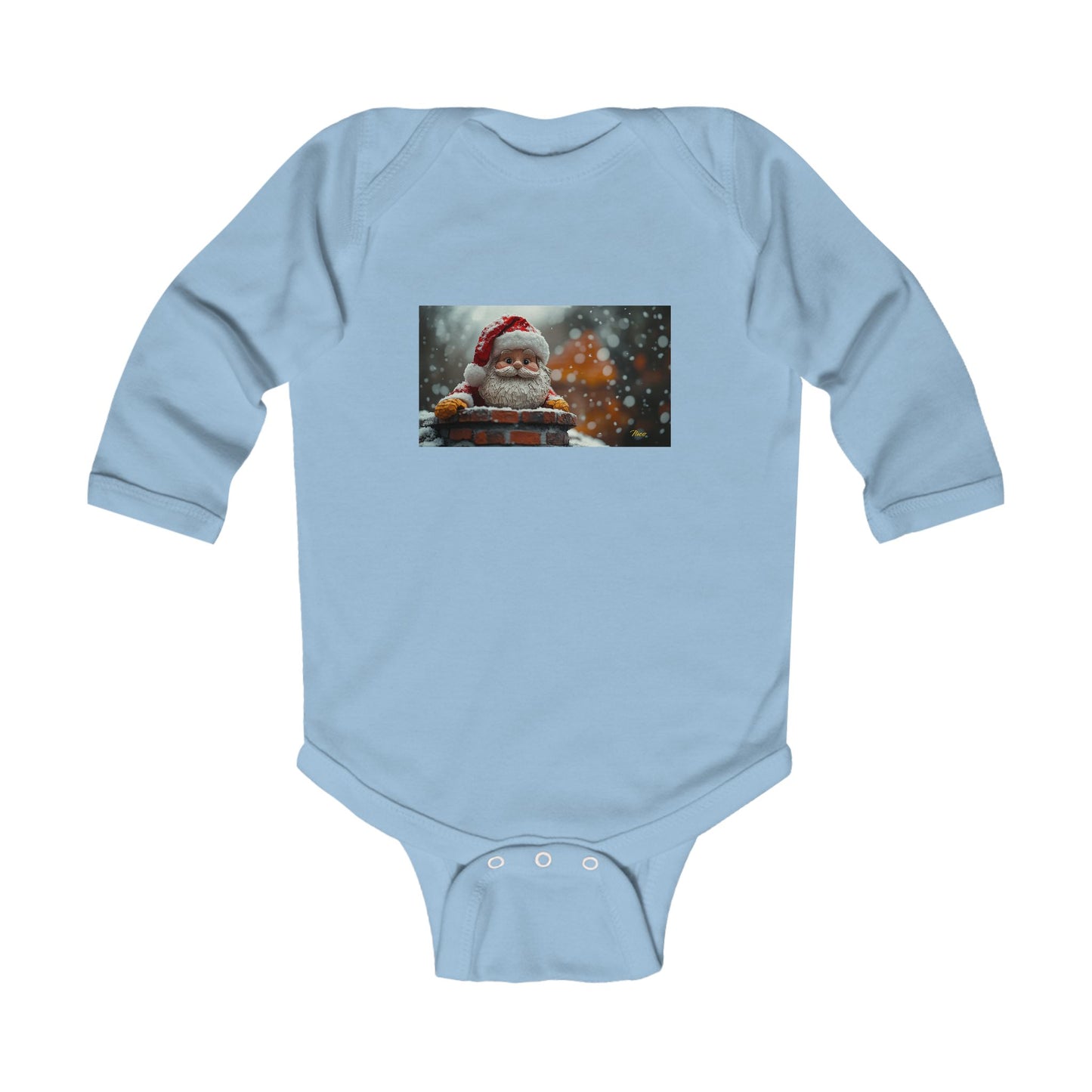 Chirstmas 2024 Series Print #6 Infant Long Sleeve Bodysuit