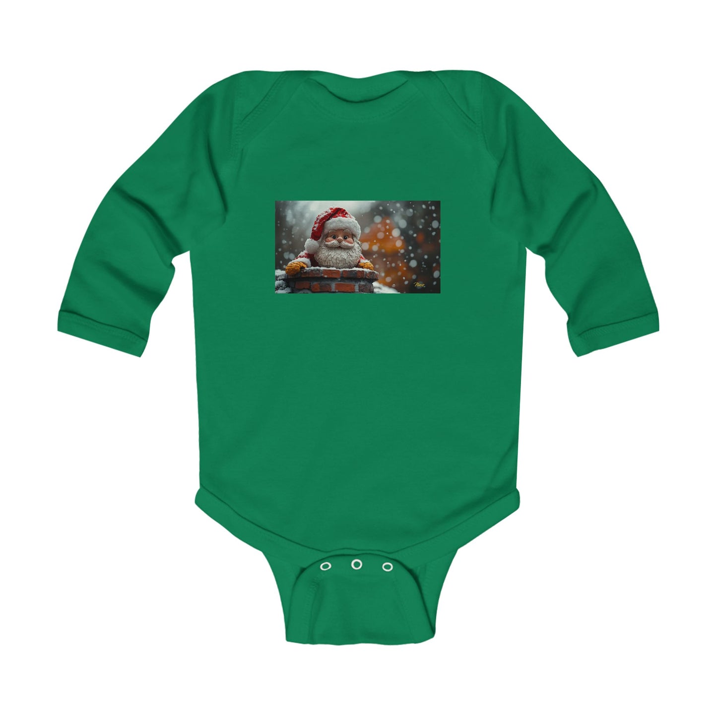 Chirstmas 2024 Series Print #6 Infant Long Sleeve Bodysuit