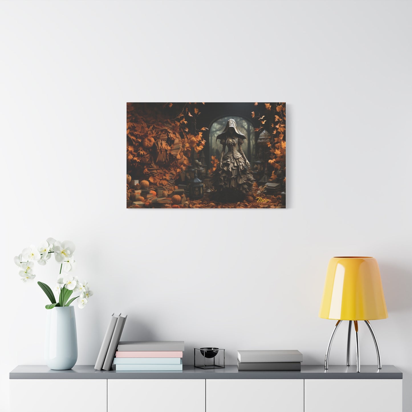 Halloween 2023 Series Print #7 - Streched Matte Canvas Print, 1.25" Thick