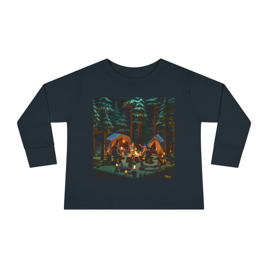 Under The Starry Skies Series Print #10 Toddler Long Sleeve Tee