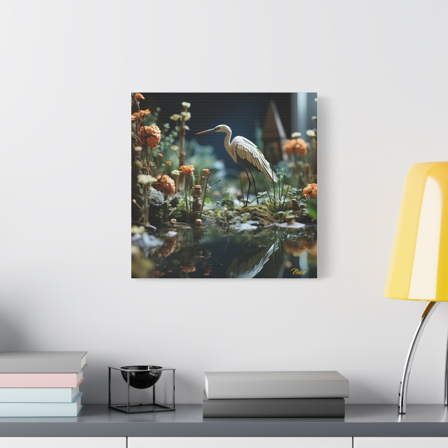 Born On A Bayou Print #1 - Streached Matte Canvas Print, 1.25" Thick