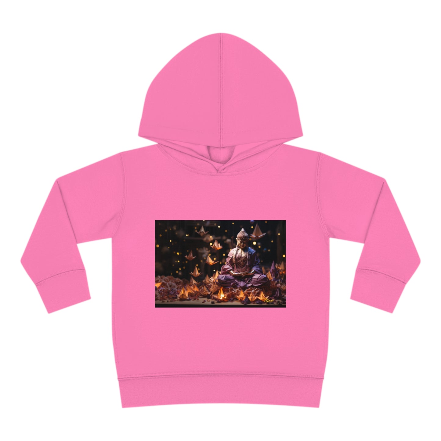 Ascending Buddah Series Print #6 Toddler Pullover Fleece Hoodie