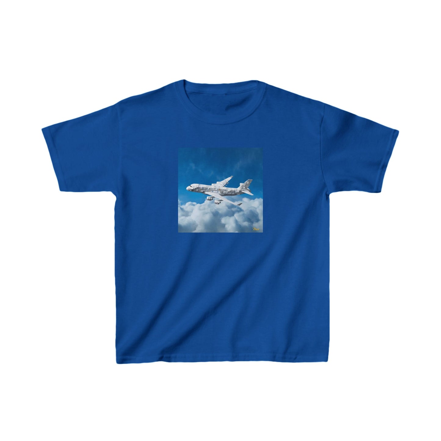 Frequent Flyer Miles Series Print #5 Kids Heavy Cotton™ Tee