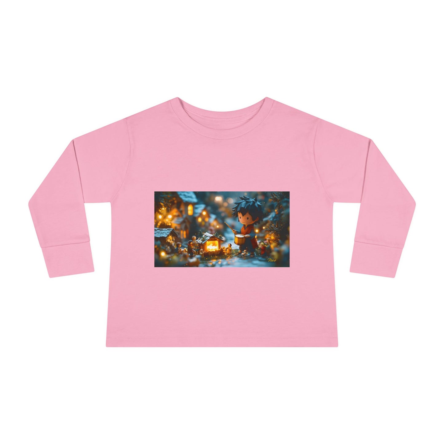 Chirstmas 2024 Series Print #8 Toddler Long Sleeve Tee