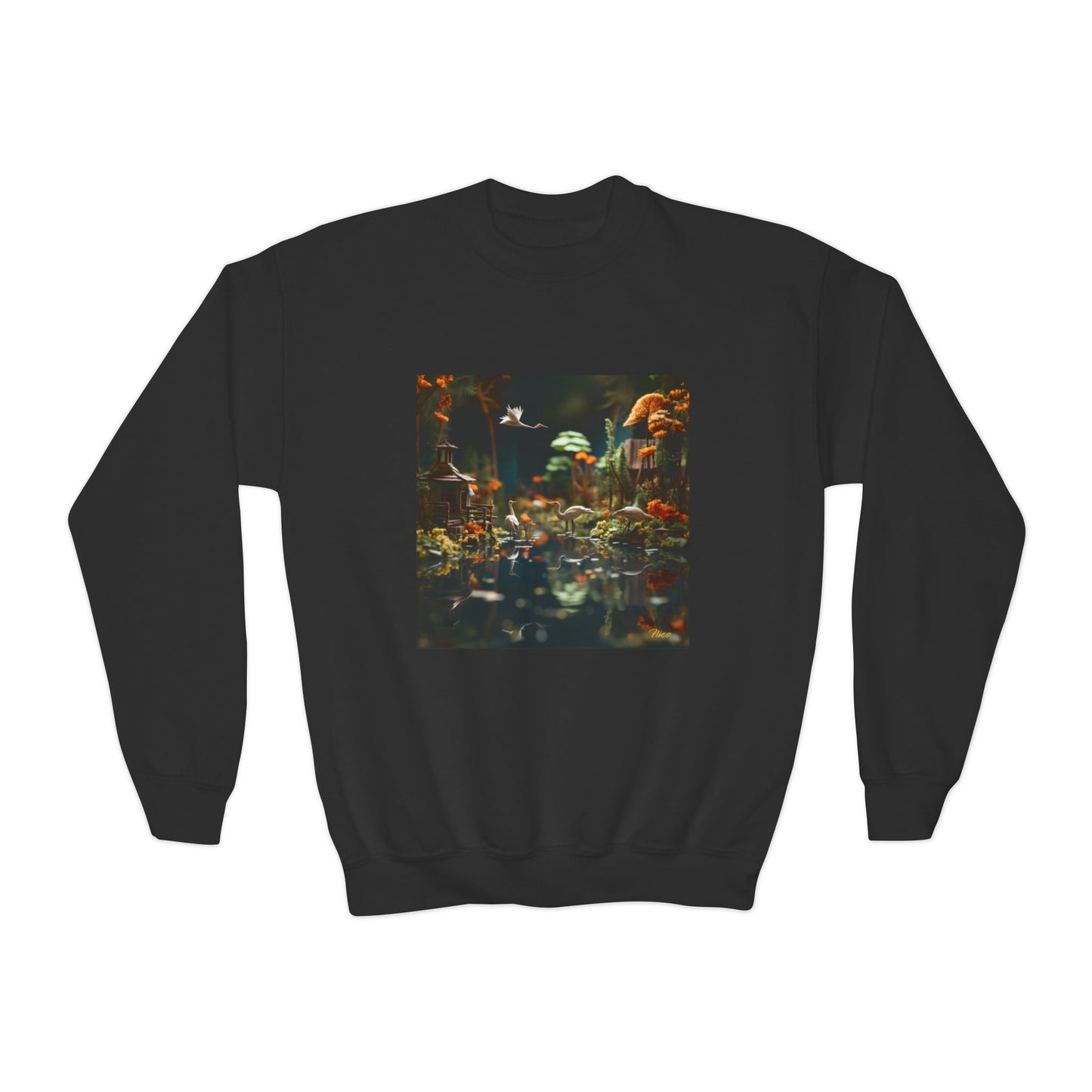 Born On A Bayou Series Print #6 Youth Crewneck Sweatshirt