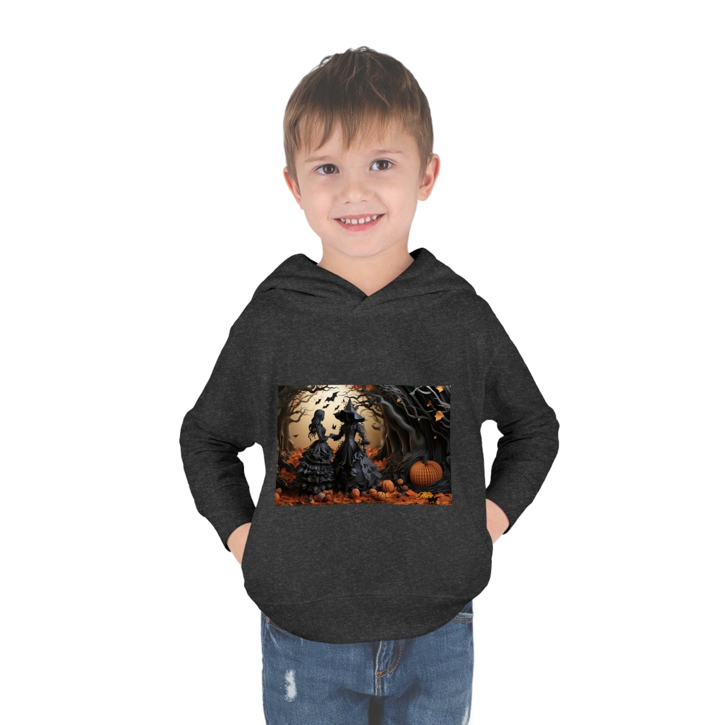 Halloween 2024 Series Print #9 Toddler Pullover Fleece Hoodie