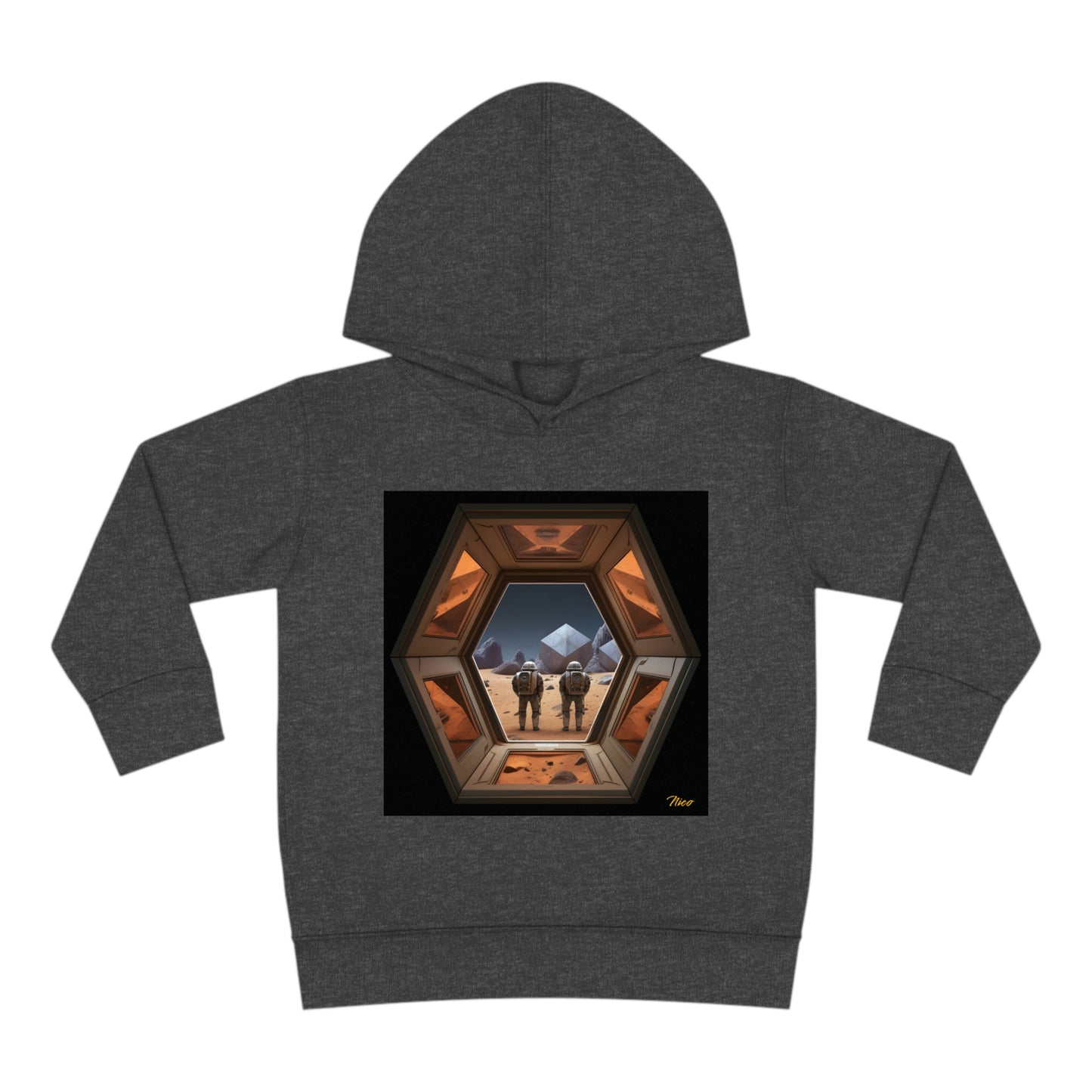 Elons' Dream Series Print #7 Toddler Pullover Fleece Hoodie