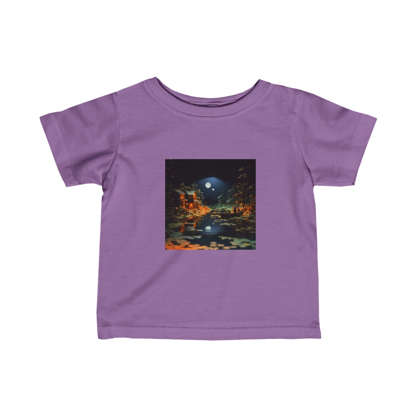 Born on A Bayou Series Print #3 Infant Fine Jersey Tee