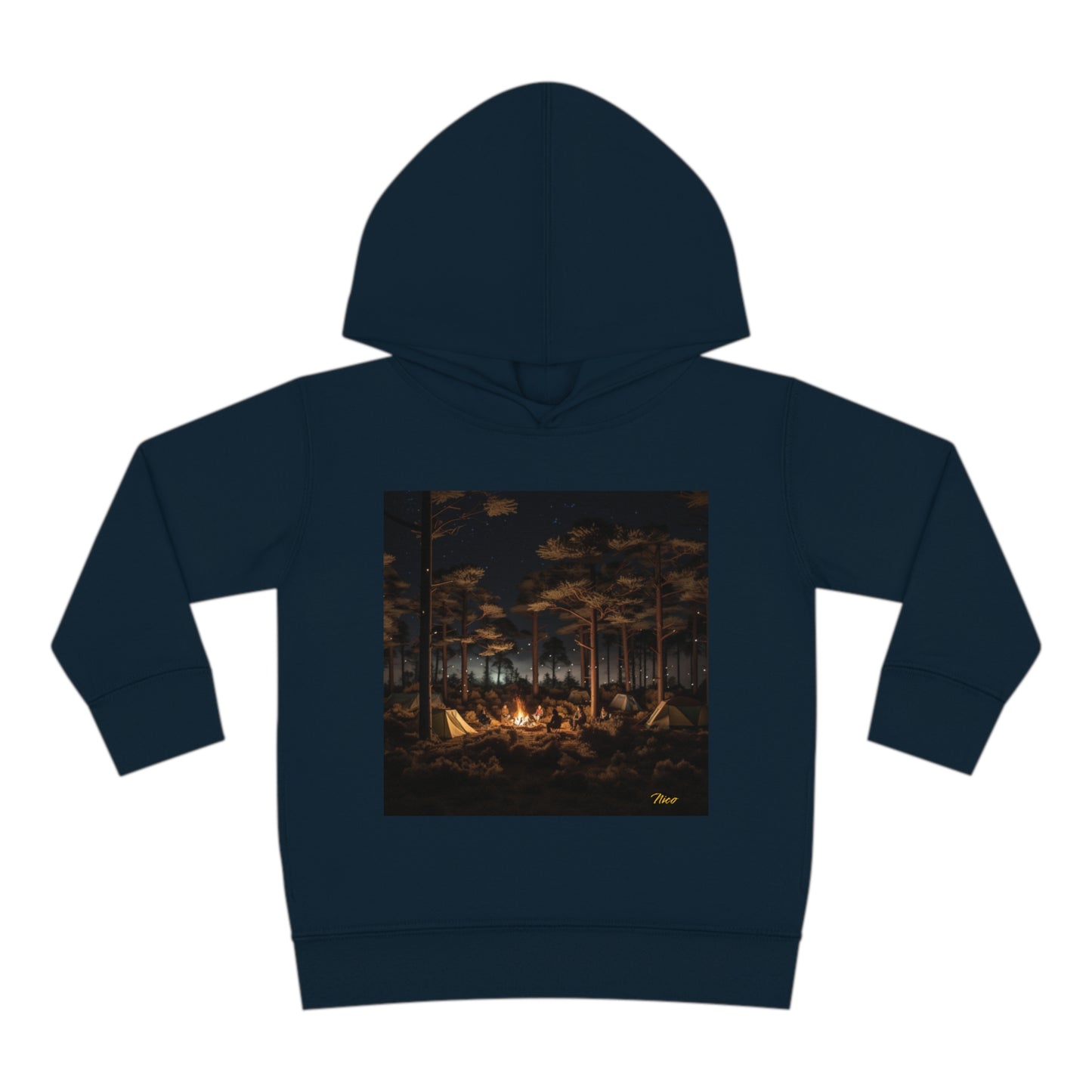 Under The Starry Skies Series Print #9 Toddler Pullover Fleece Hoodie