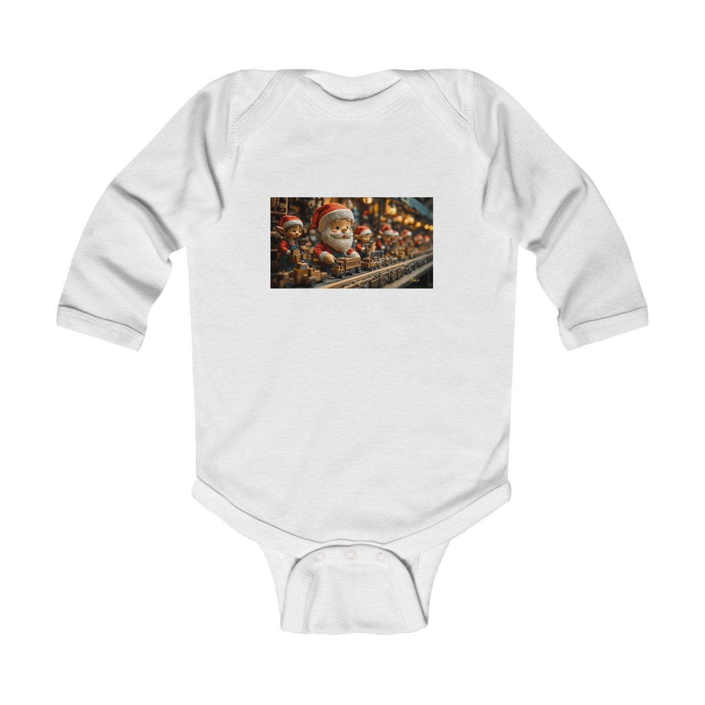 Chirstmas 2024 Series Print #3 Infant Long Sleeve Bodysuit