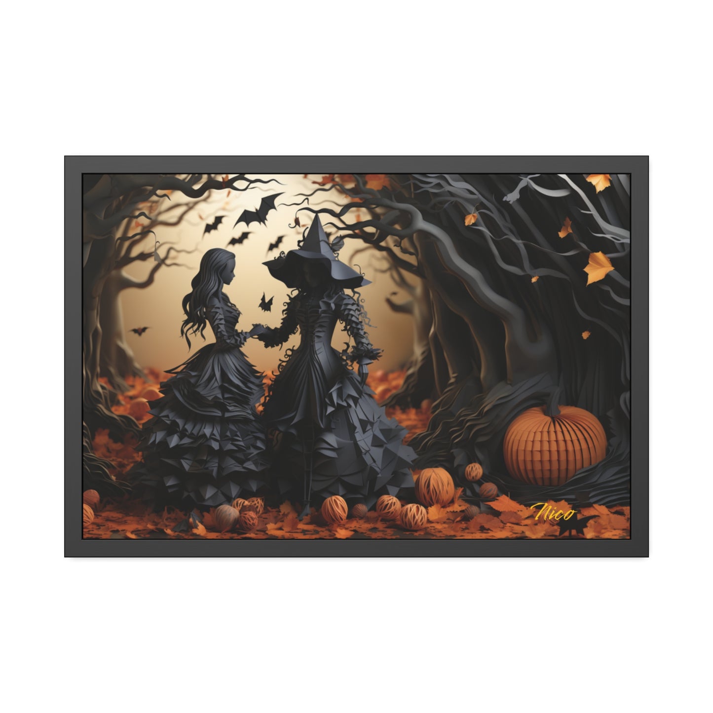 Halloween 2024 Series Print #9 - Framed Fine Art Paper Print