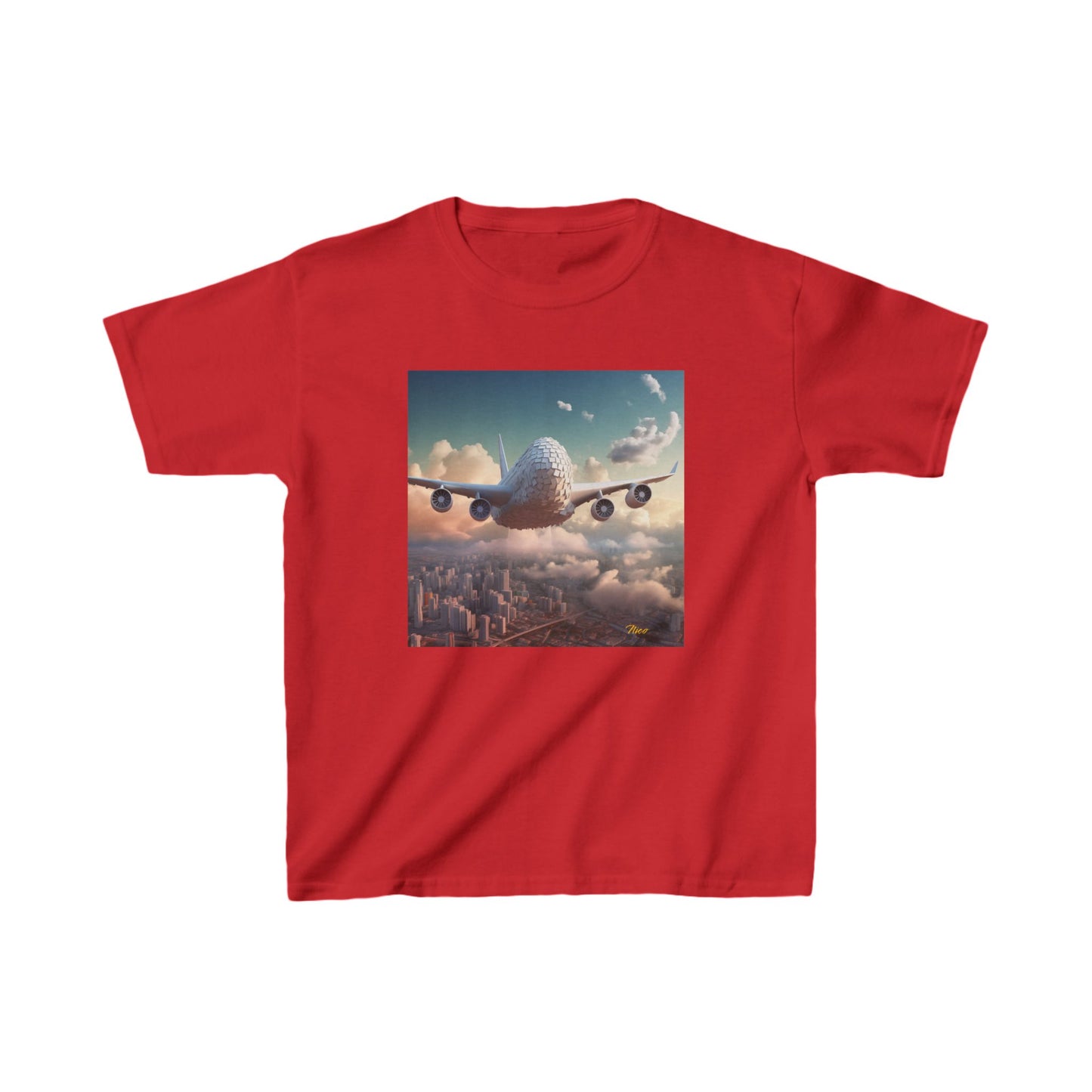 Frequent Flyer Miles Series Print #1 Kids Heavy Cotton™ Tee