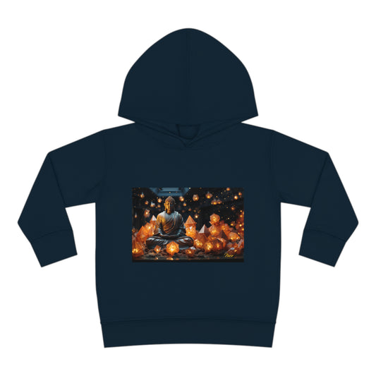 Ascending Buddah Series Print #10 Toddler Pullover Fleece Hoodie