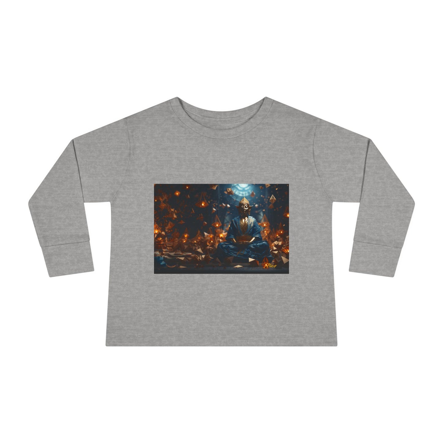 Ascending Buddha Series Print #1 Toddler Long Sleeve Tee