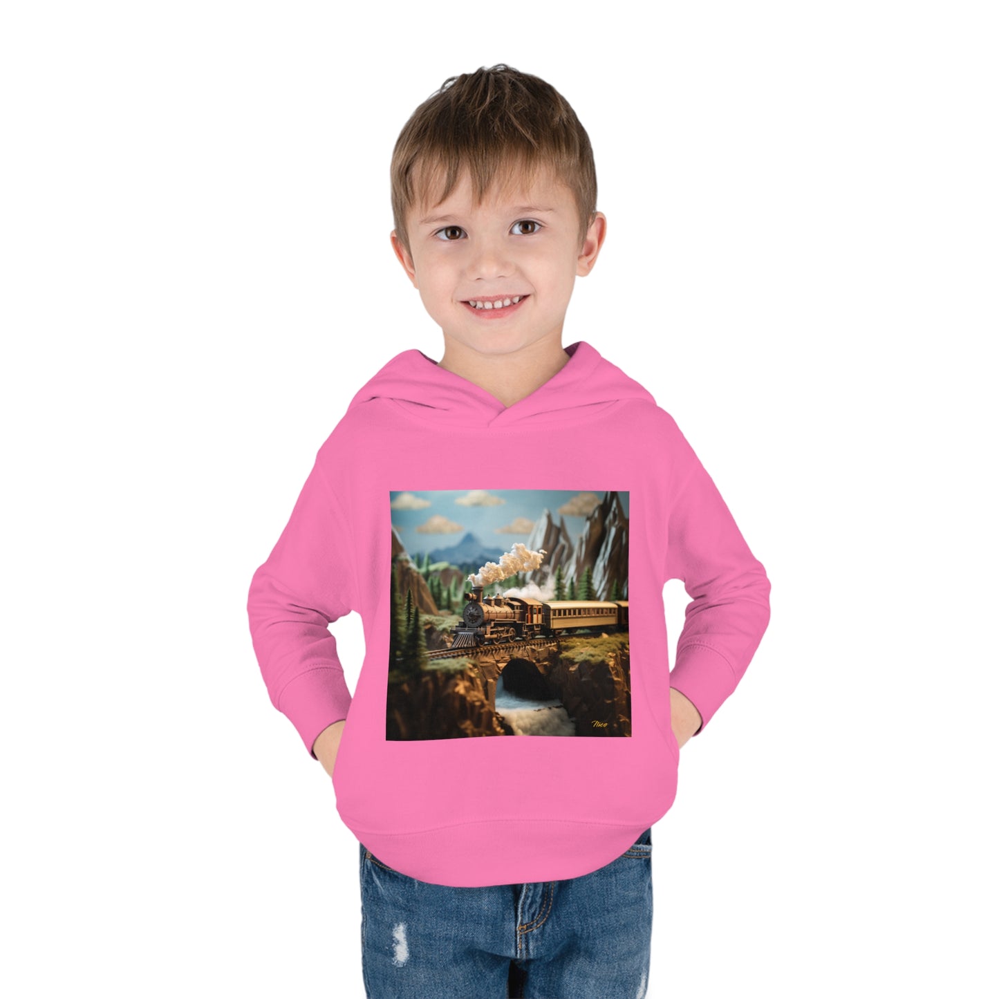 Orient Express Series Print #5 Toddler Pullover Fleece Hoodie