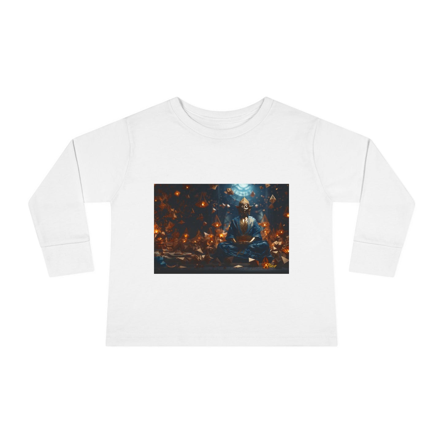 Ascending Buddha Series Print #1 Toddler Long Sleeve Tee