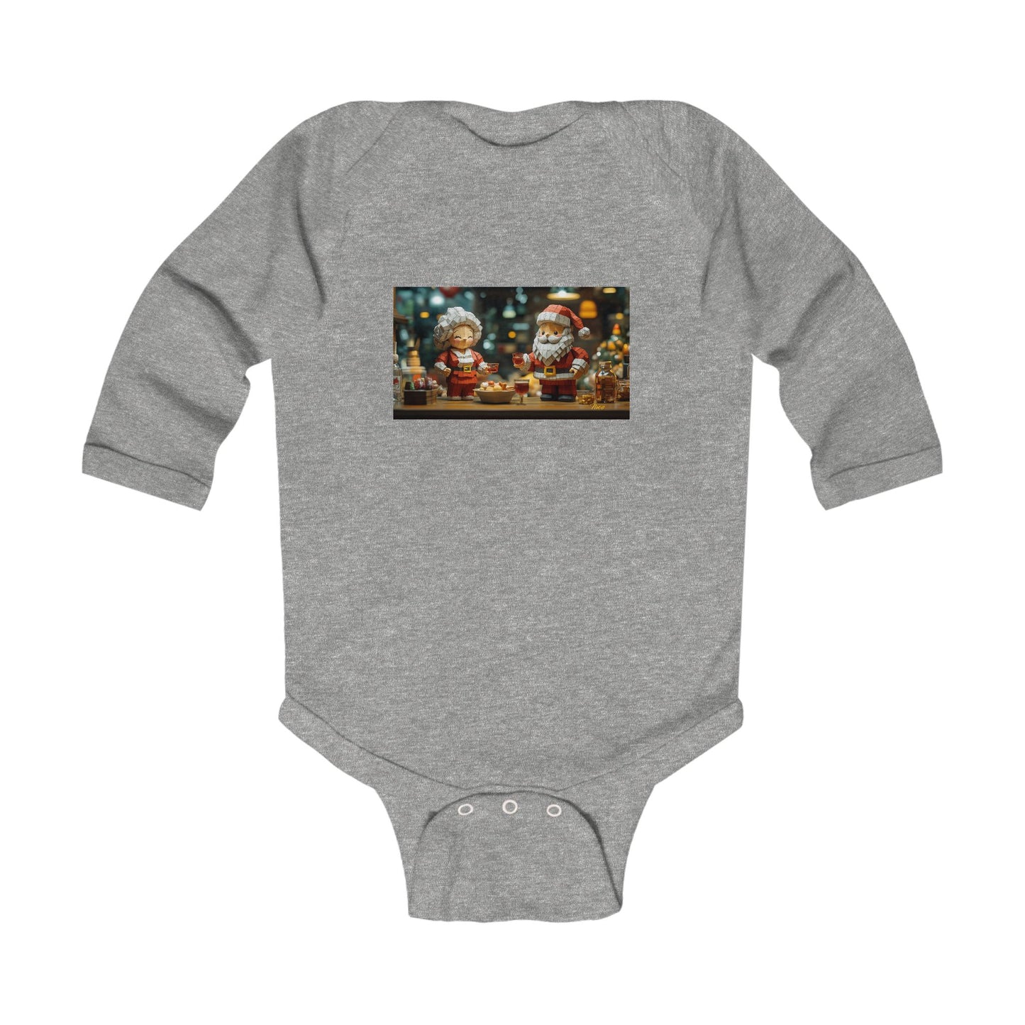 Chirstmas 2024 Series Print #2 Infant Long Sleeve Bodysuit