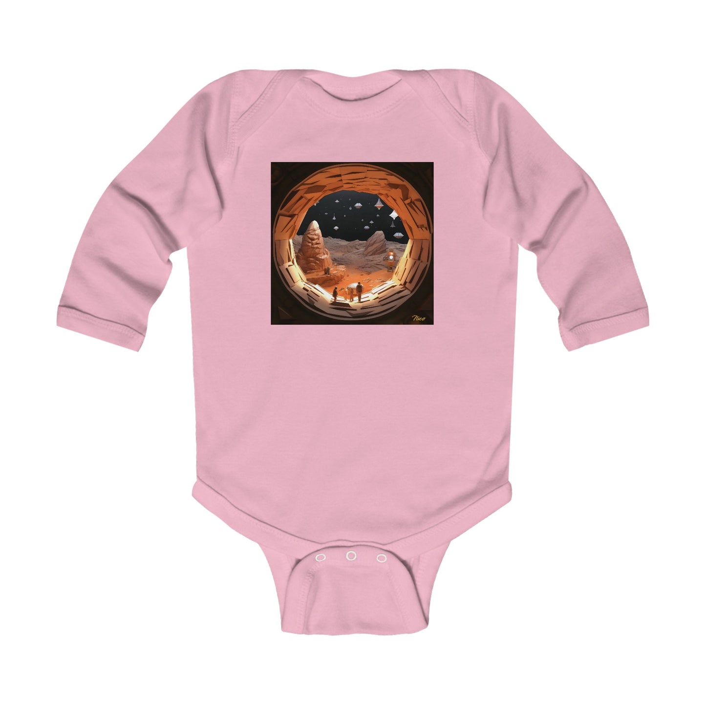 Elons' Dream Series Print #4 Infant Long Sleeve Bodysuit