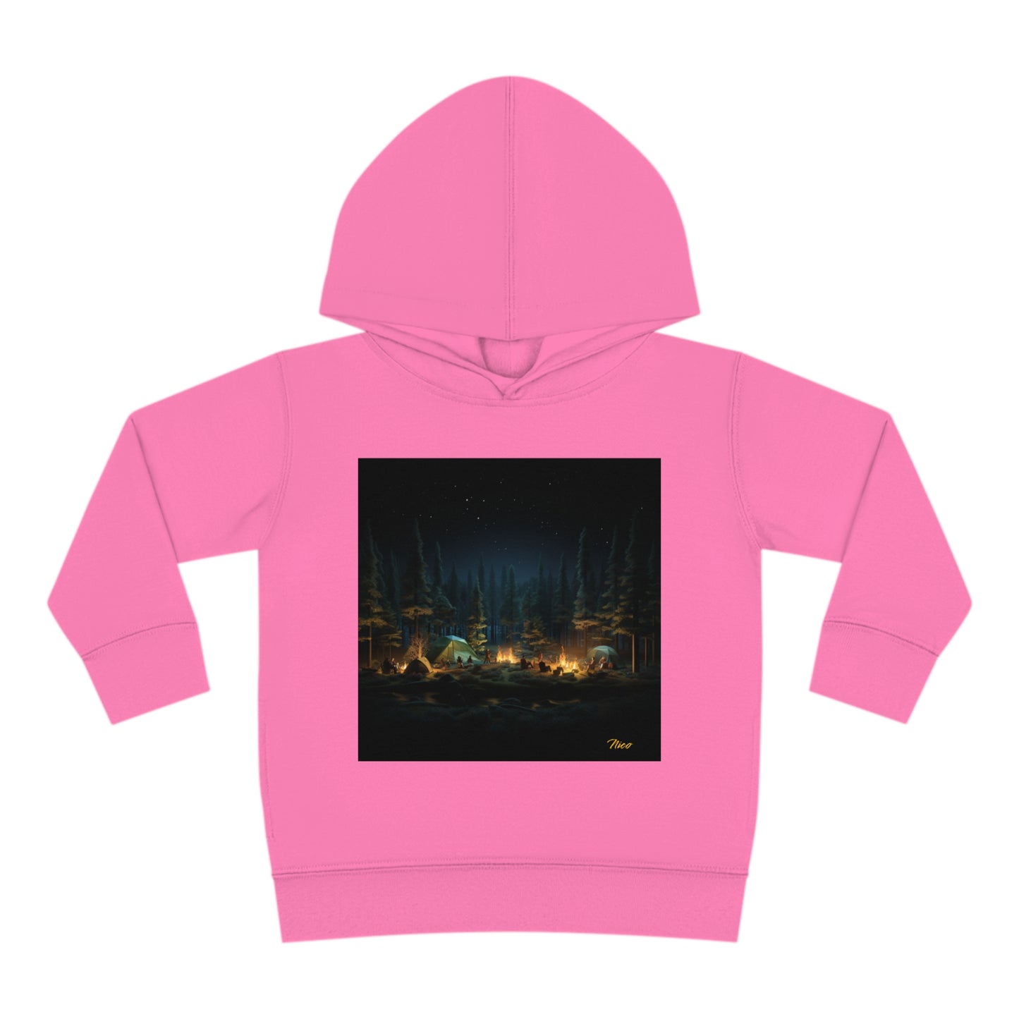 Under The Starry Skies Series Print #2 Toddler Pullover Fleece Hoodie