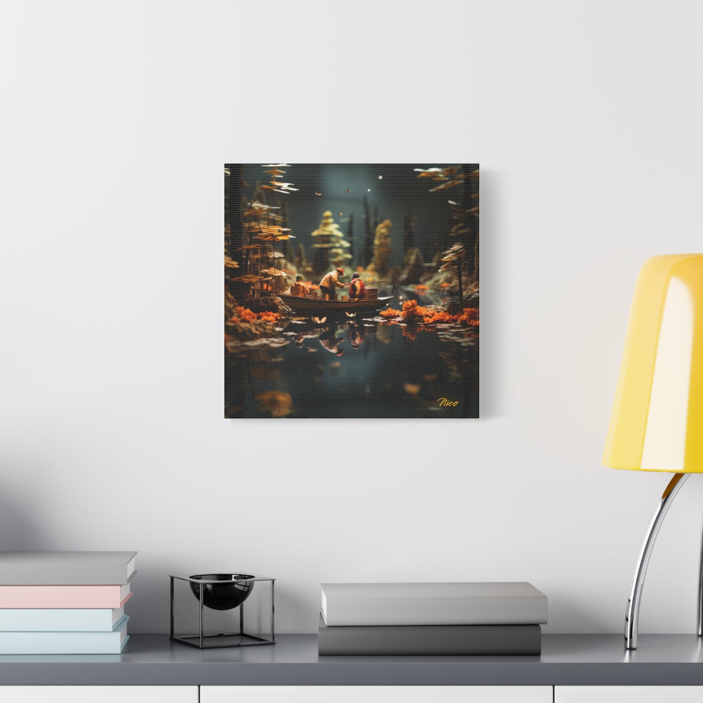 Born On A Bayou Print #10 - Streached Matte Canvas Print, 1.25" Thick