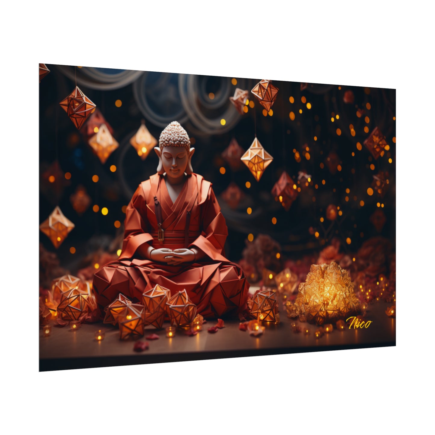 Ascending Buddha Series Print #7 - Fine Art, Matte or Semi-Gloss Print