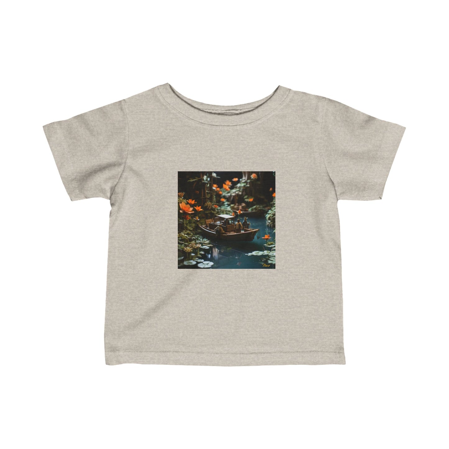 Born on A Bayou Series Print #4 Infant Fine Jersey Tee