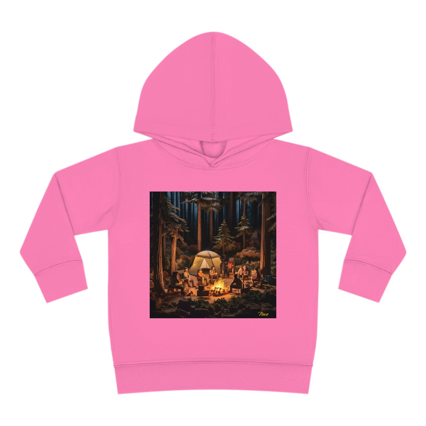 Under The Starry Skies Series Print #4 Toddler Pullover Fleece Hoodie