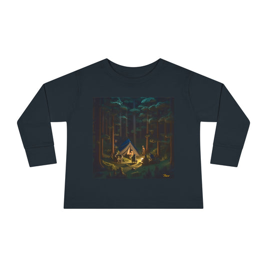 Under The Starry Skies Series Print #6 Toddler Long Sleeve Tee