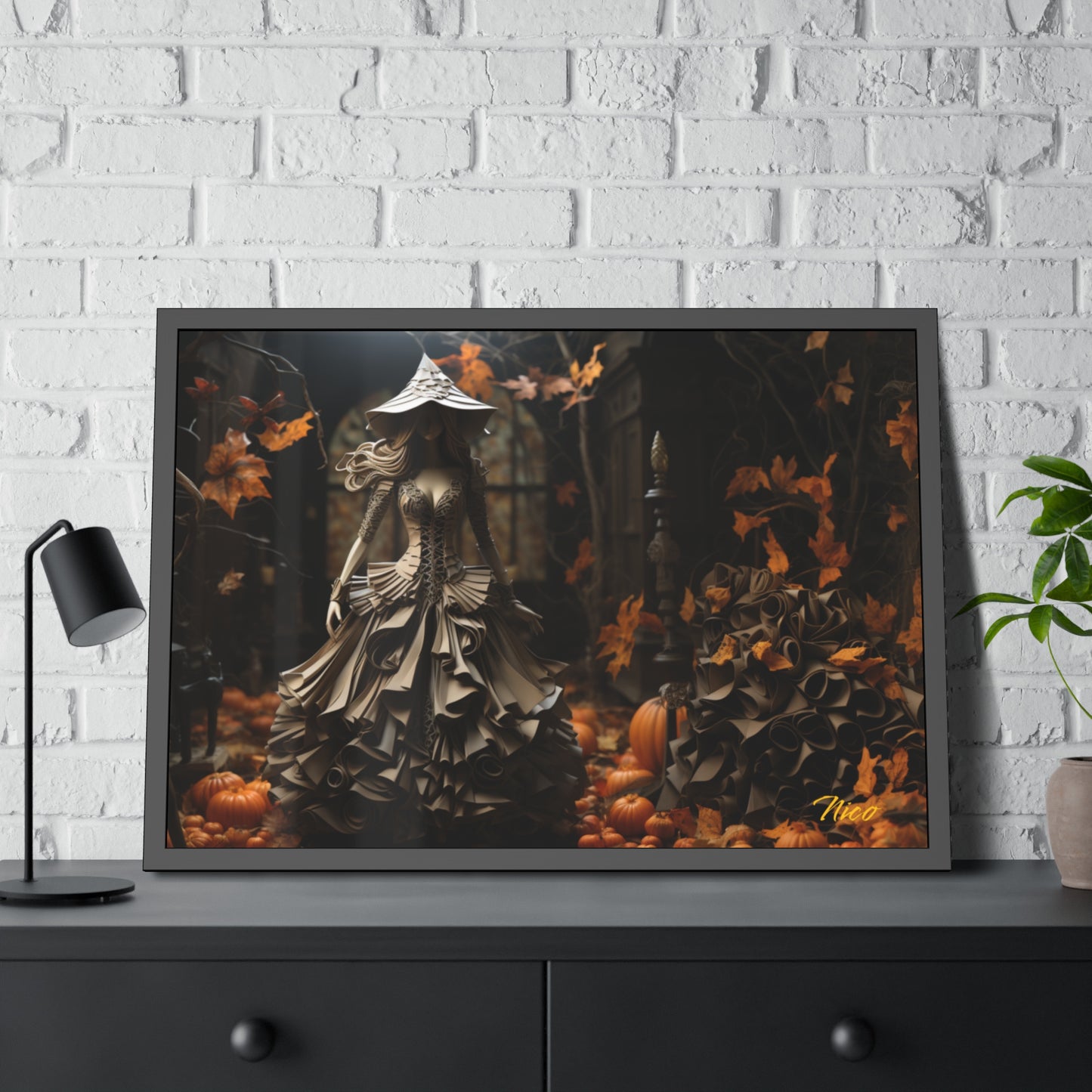 Halloween 2024 Series Print #1 - Framed Fine Art Paper Print