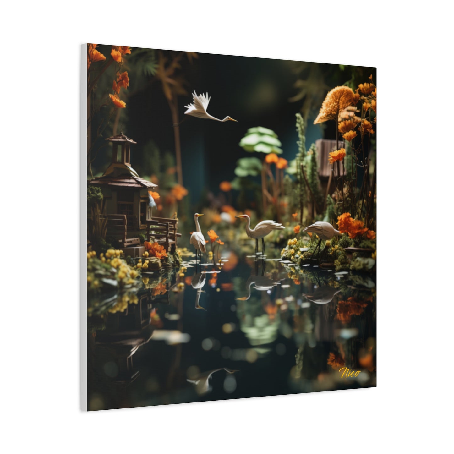 Born On A Bayou Print #6 - Streached Matte Canvas Print, 1.25" Thick