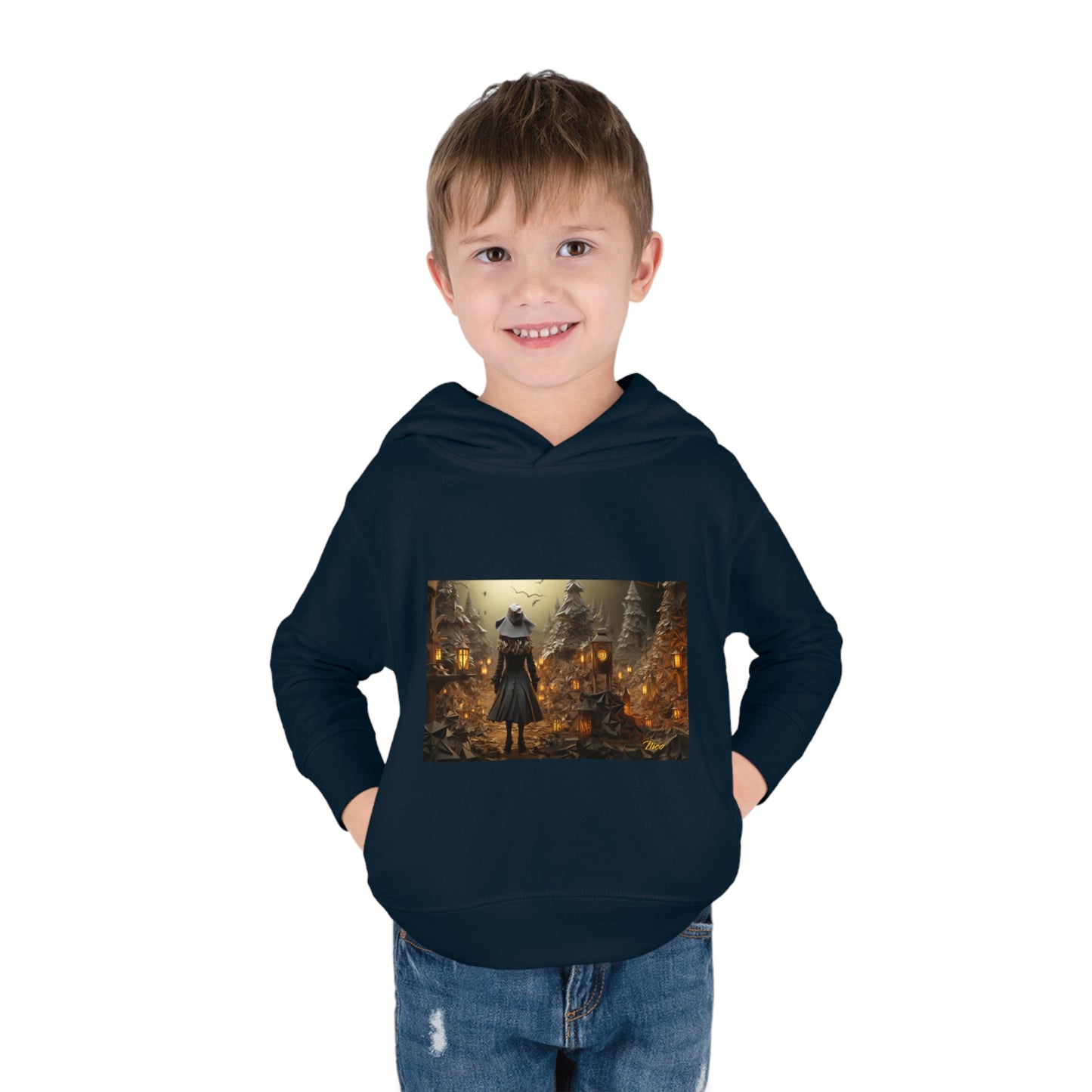 Halloween 2024 Series Print #3 Toddler Pullover Fleece Hoodie