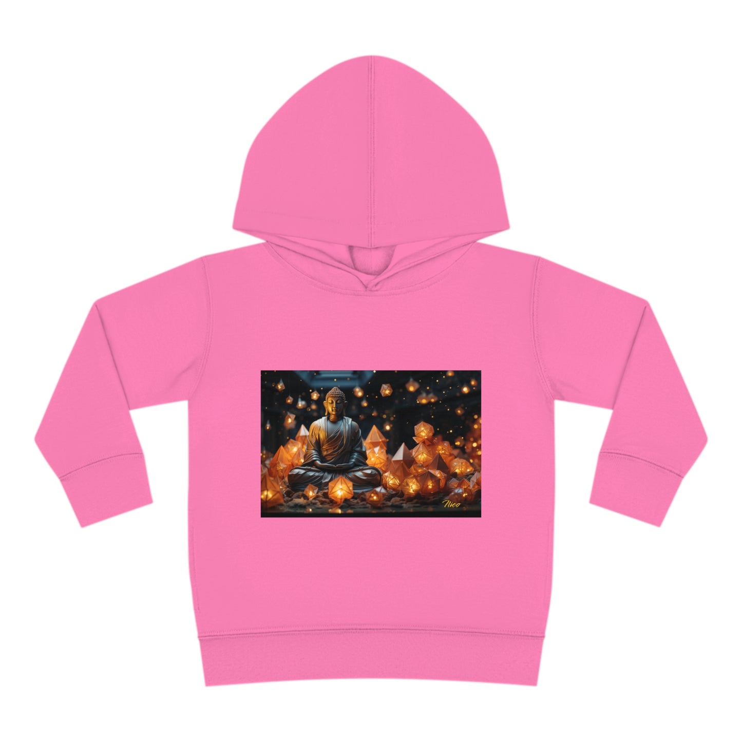 Ascending Buddah Series Print #10 Toddler Pullover Fleece Hoodie