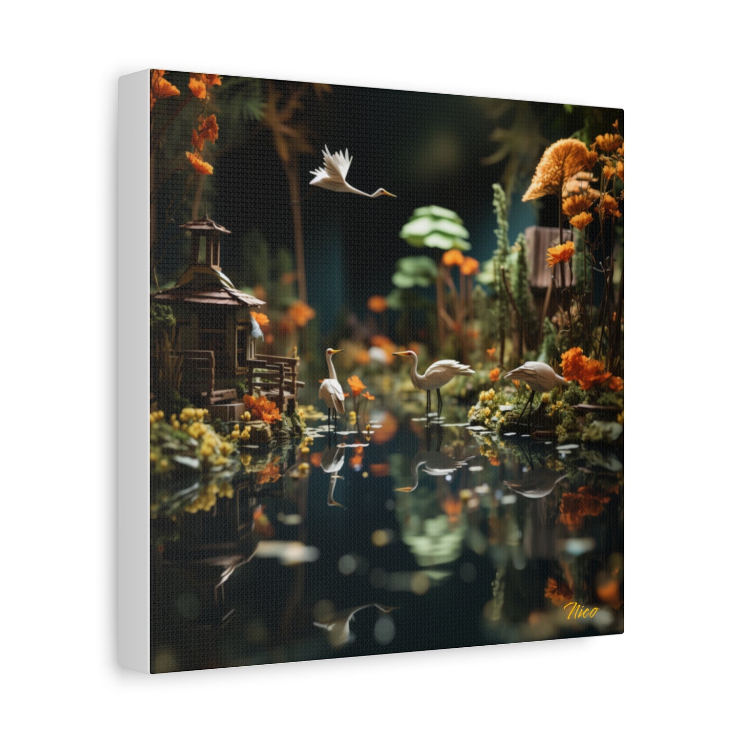 Born On A Bayou Print #6 - Streached Matte Canvas Print, 1.25" Thick