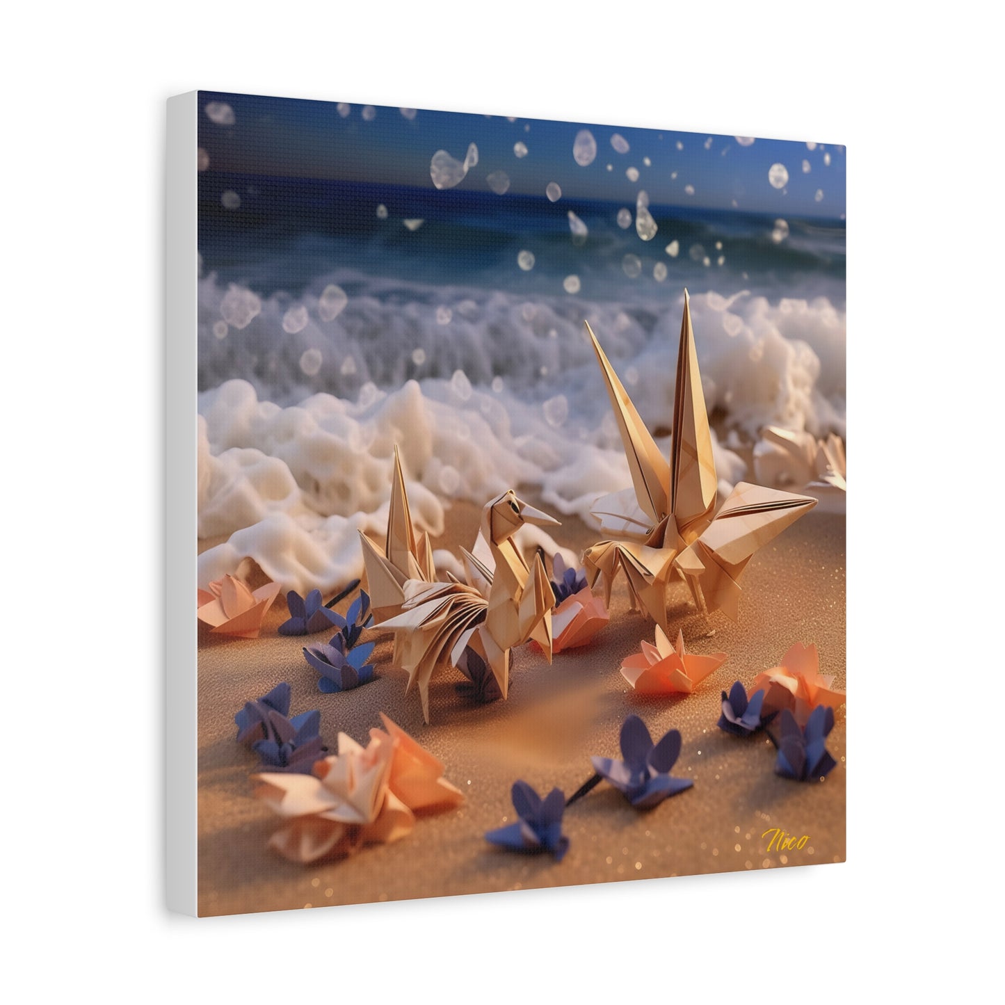 By The Seaside Series Print #10 - Streched Matte Canvas Print, 1.25" Thick