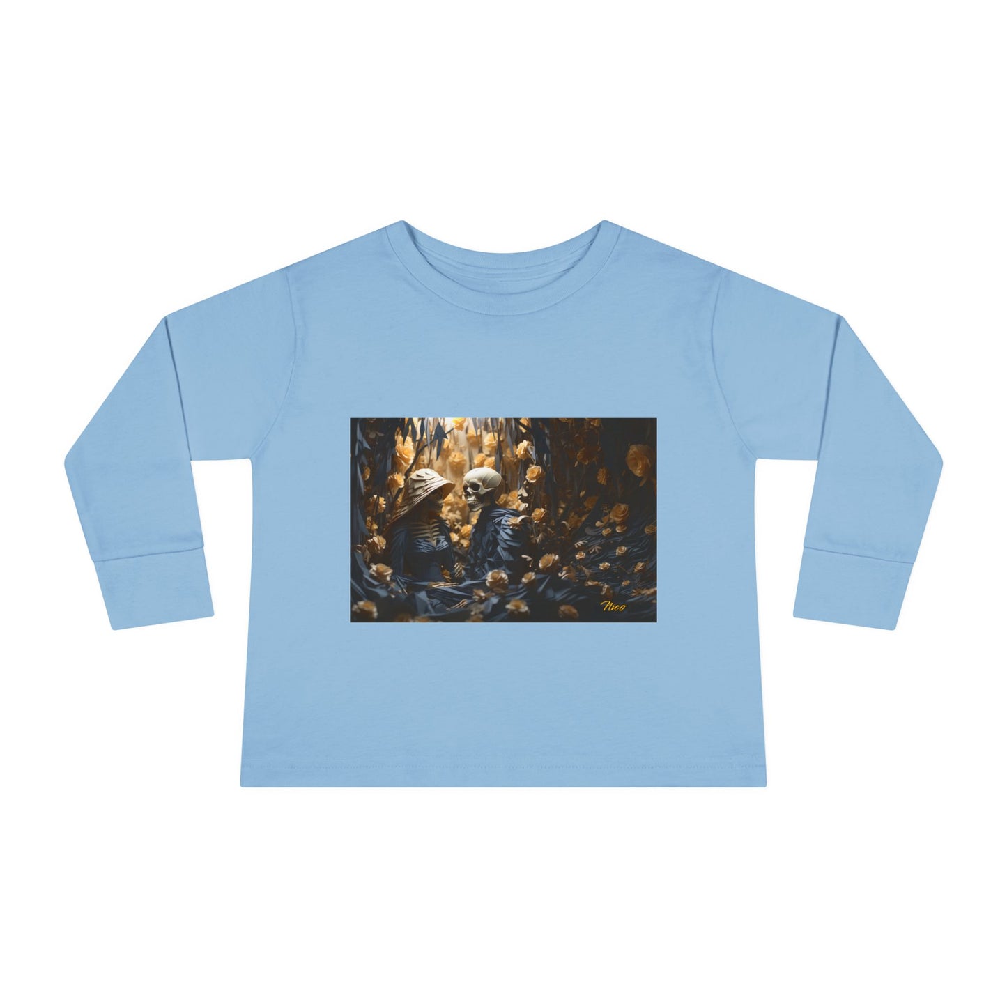 Halloween 2024 Series Print #4 Toddler Long Sleeve Tee