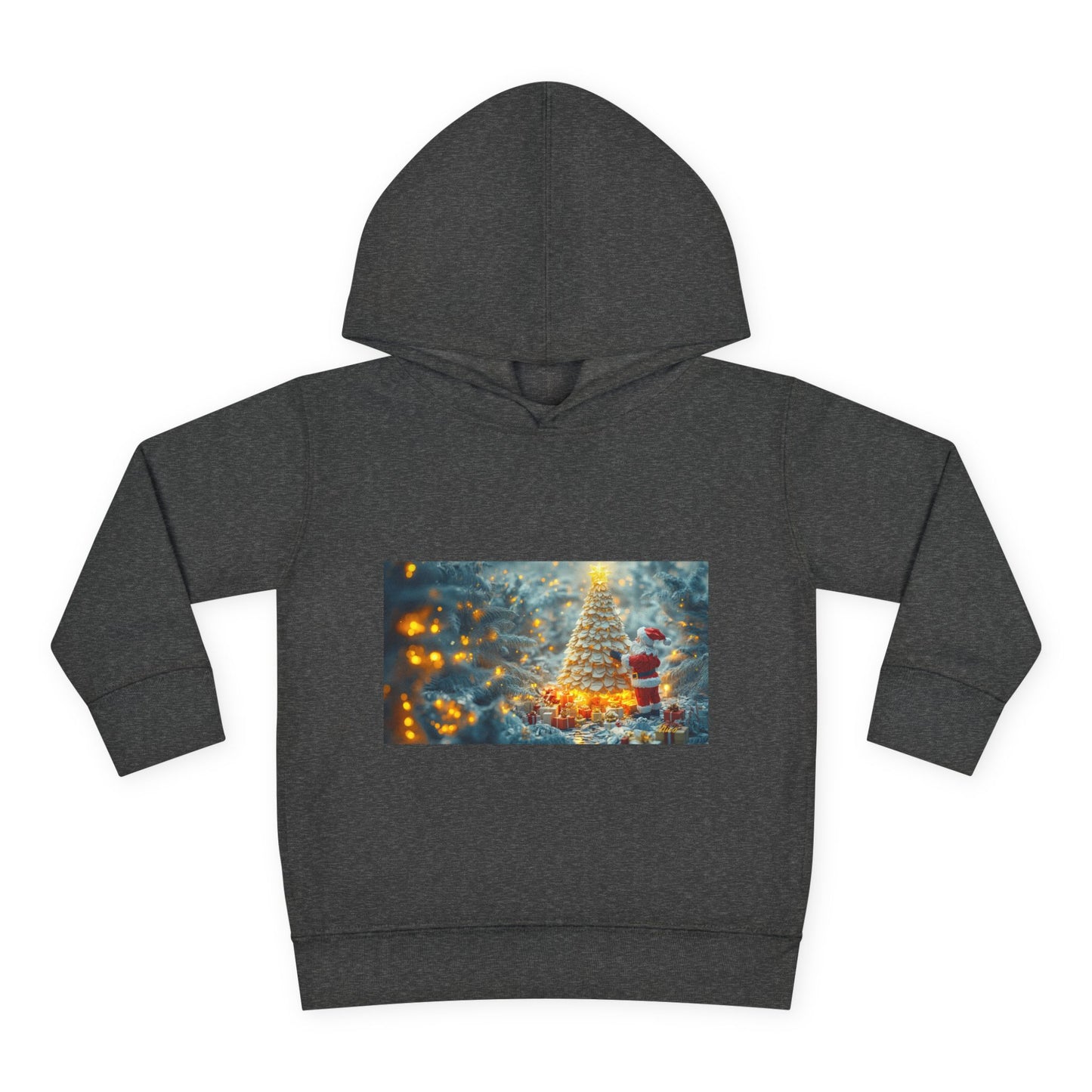 Chirstmas 2024 Series Print #10 Toddler Pullover Fleece Hoodie