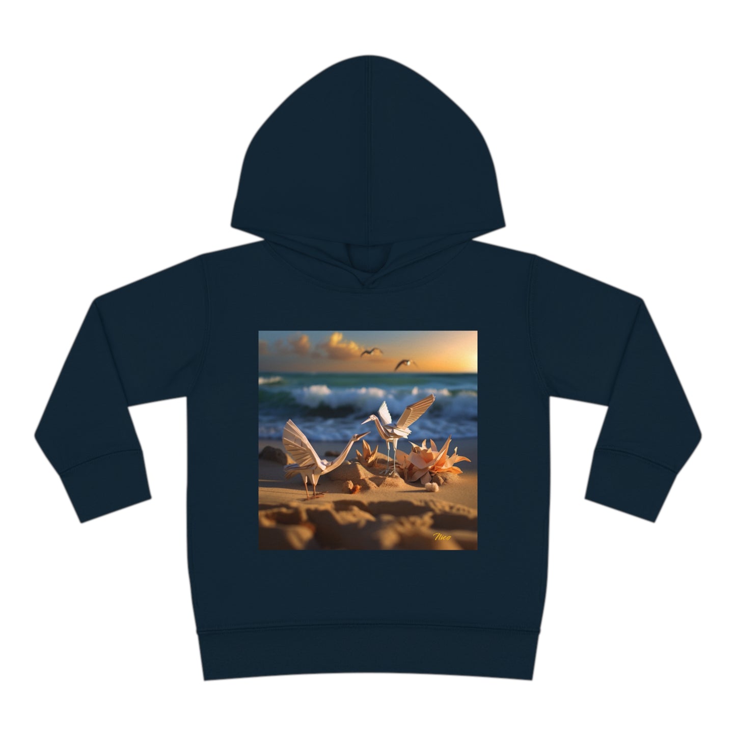 By The Seaside Series Print #3 Toddler Pullover Fleece Hoodie