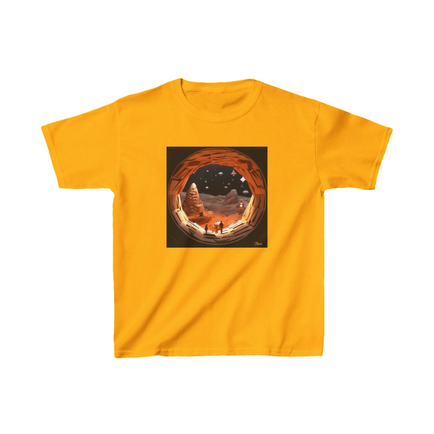 Elons' Dream Series Print #4 Kids Heavy Cotton™ Tee