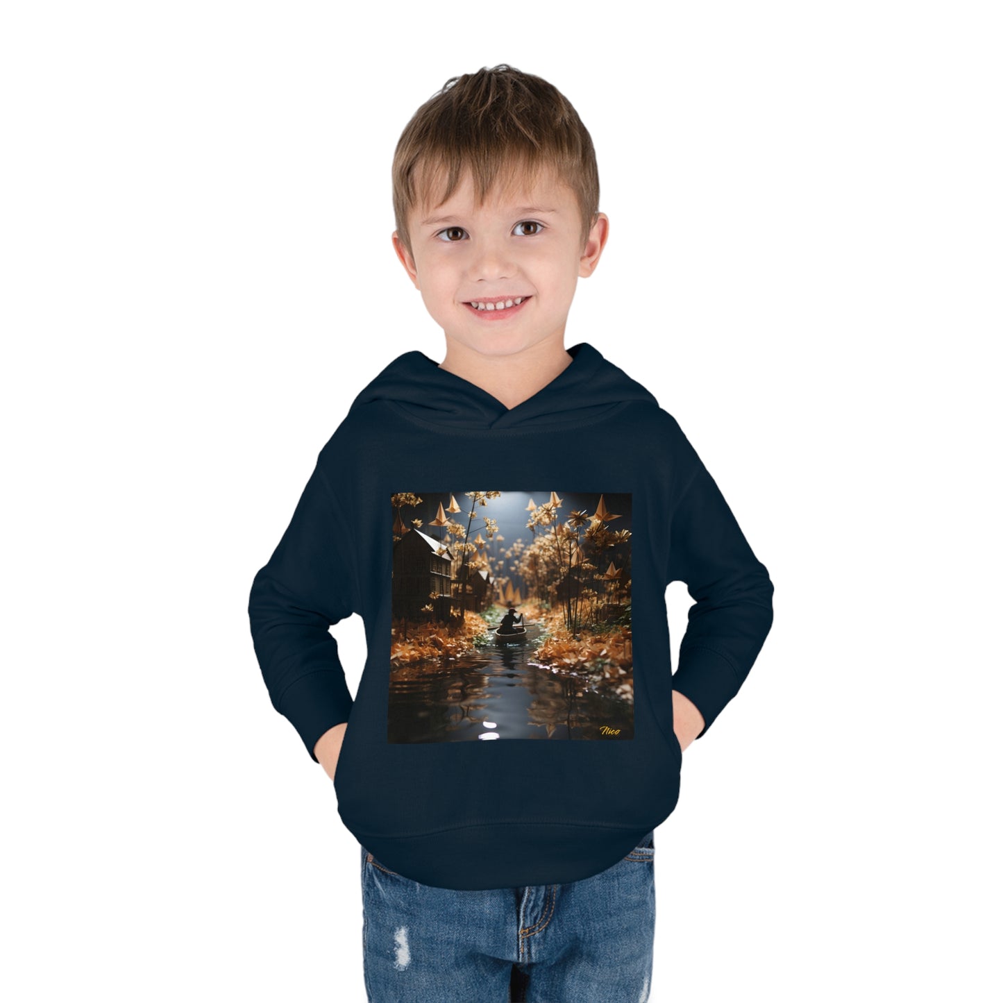 Born On A Bayou Series Print #5 Toddler Pullover Fleece Hoodie