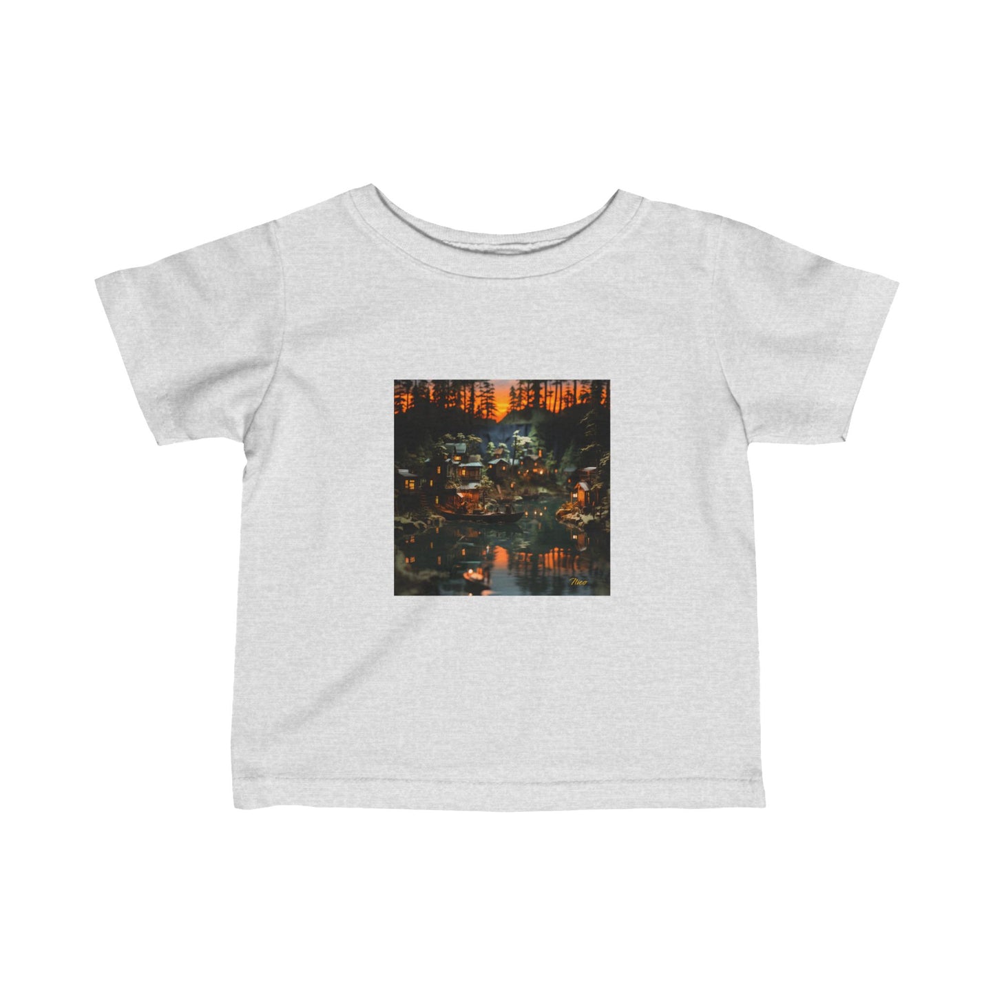 Born on A Bayou Series Print #2 Infant Fine Jersey Tee