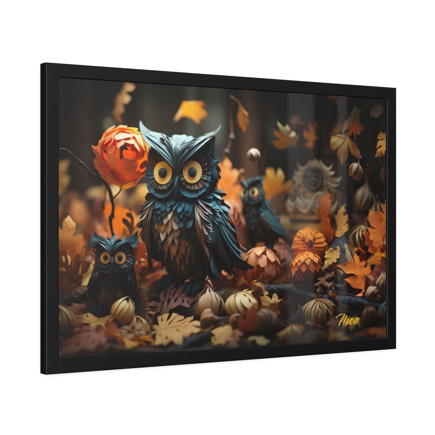 Halloween 2024 Series Print #8 - Framed Fine Art Paper Print